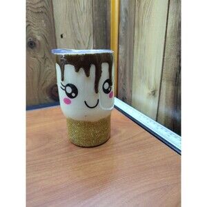 Super Cute Lidded Hot Cocoa Drip Mug 3D Hot Chocolate Tumbler